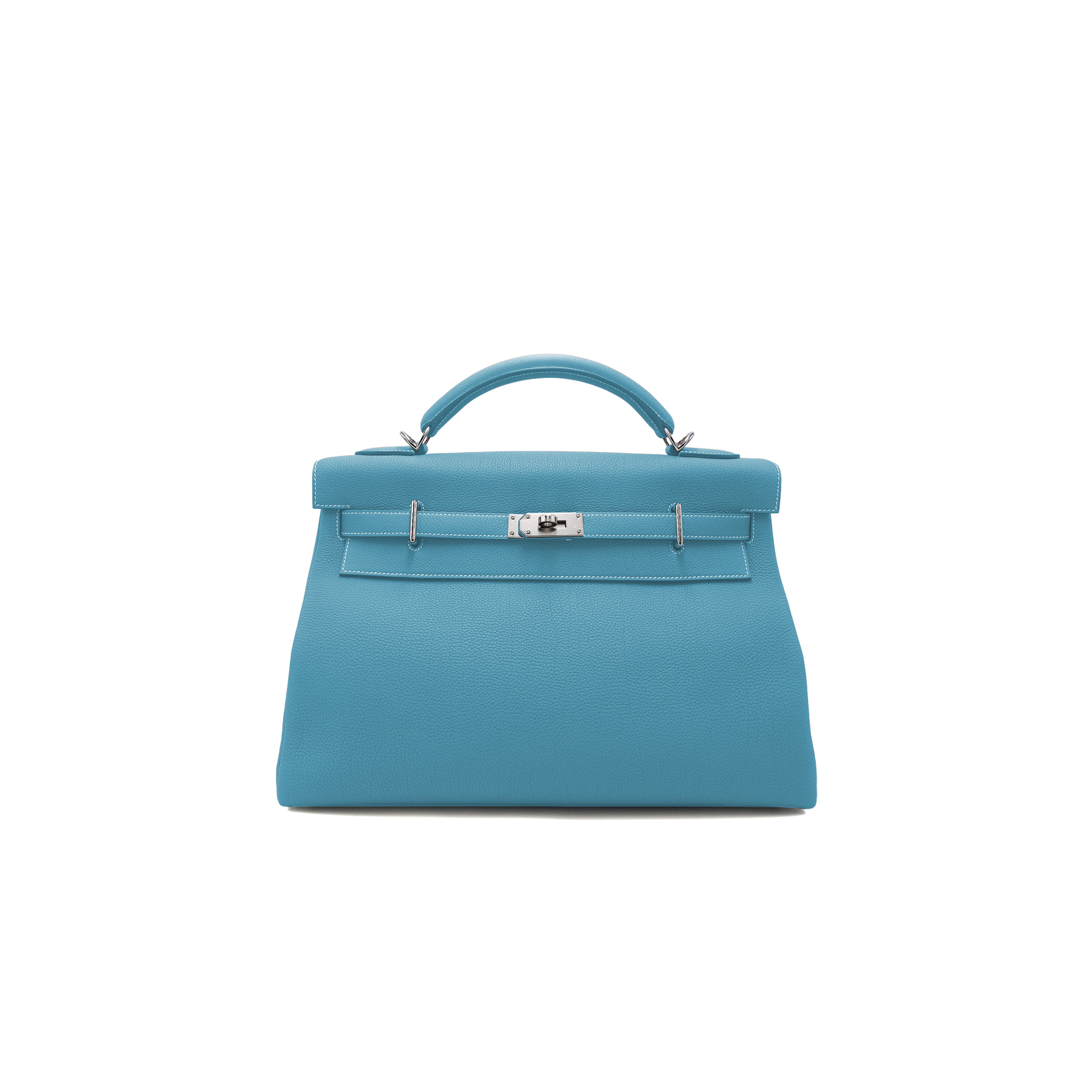 HERMES TOGO MAXI KELLY 42 RETOURNE PALLADIUM HARDWARE 19272 (42*27*17cm)